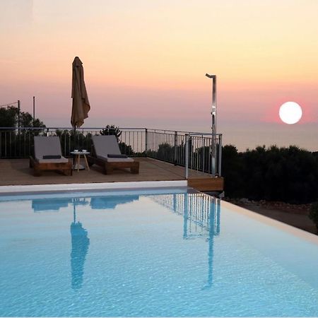 Tsakmakis Villas Luxury- Panoramic Sea View - Lefkada Tsoukaládhes Eksteriør billede