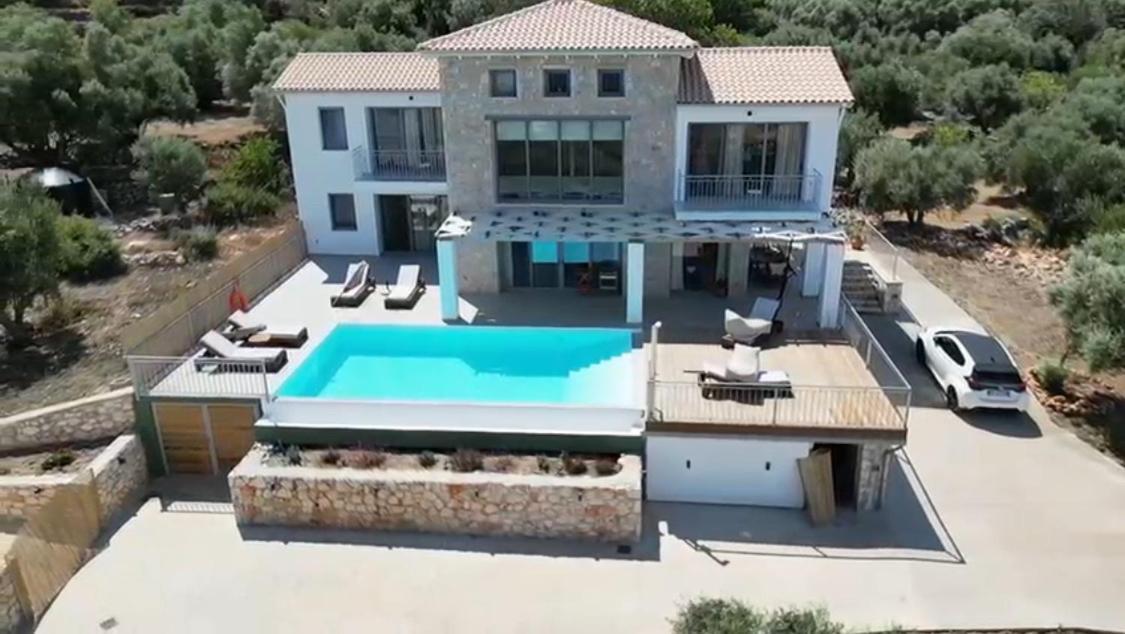 Tsakmakis Villas Luxury- Panoramic Sea View - Lefkada Tsoukaládhes Eksteriør billede